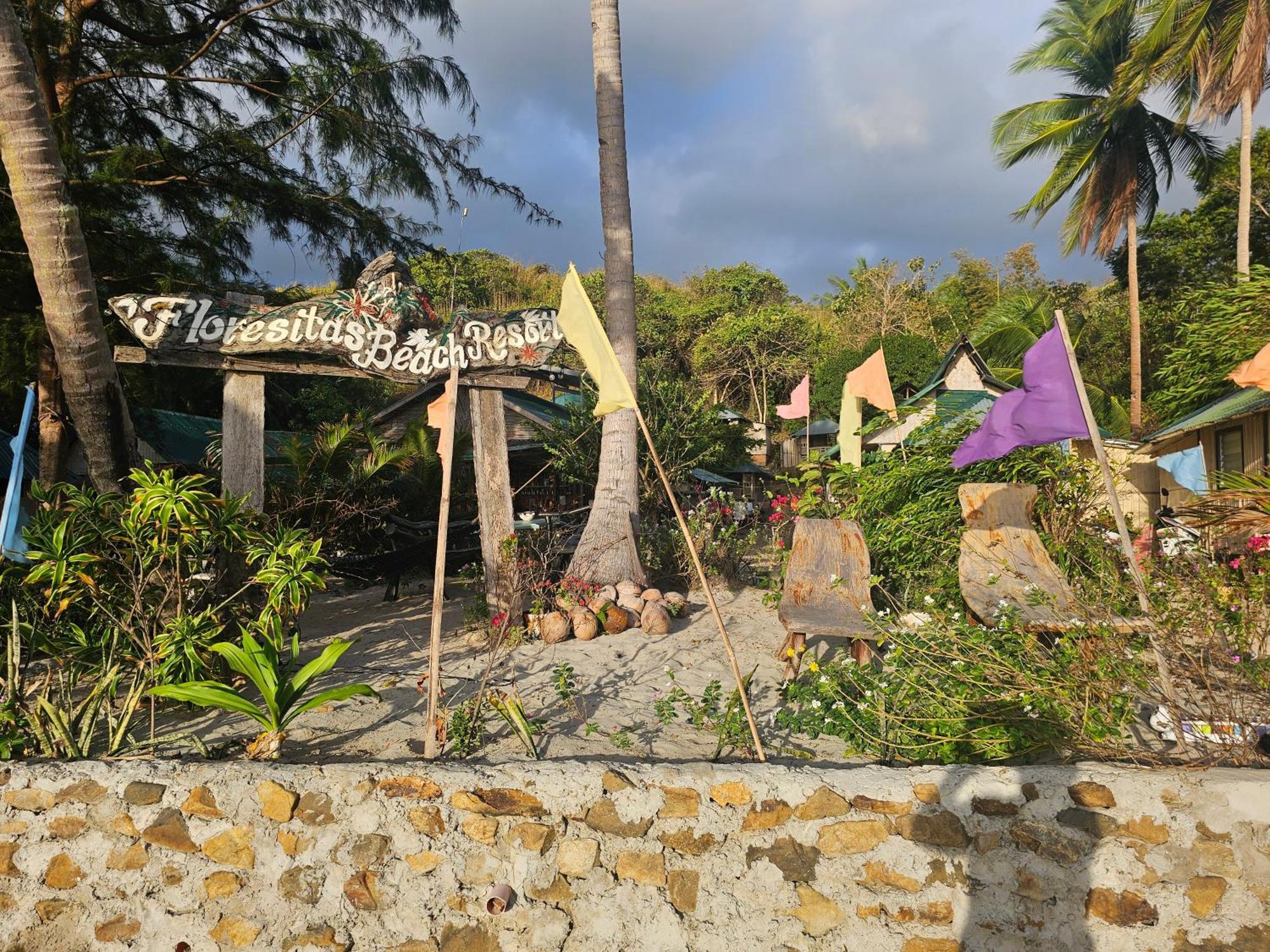 Floresitas Beach Resort El Nido Exterior foto